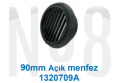 WEBASTO 90 mm AÇIK MENFEZ SİYAH