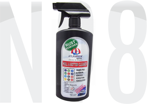 Atlantech MARİN PAS VE YOSUN SÖKÜCÜ ASİDİK TEMİZLEYİCİ - HULL & BOTTOM CLEANER