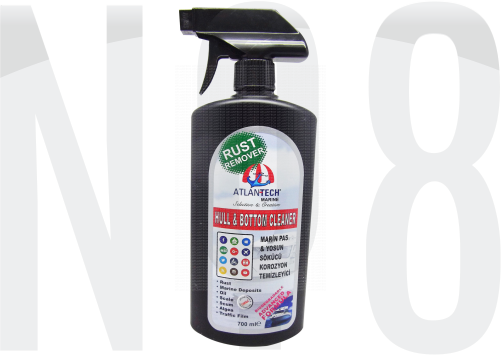 Atlantech MARİN PAS VE YOSUN SÖKÜCÜ ASİDİK TEMİZLEYİCİ - HULL & BOTTOM CLEANER