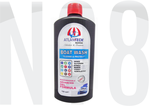 Atlantech DENİZ SUYUNDA ETKİLİ GENEL MARİN YÜZEY TEMİZLEYİCİ- BOAT WASH