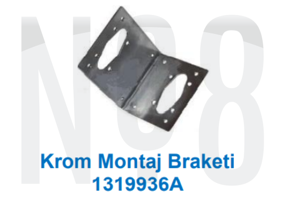 WEBASTO KROM MONTAJ BRAKETİ