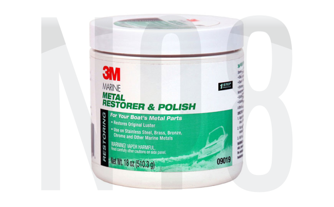 3M™ Metal Restore Edici ve Koruyucu Macun 500ml PN9019E Krom Polish