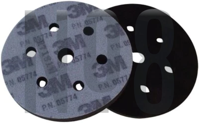 7 Delik Zımpara Ara Tabanı Kalın 150mm