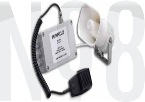 EMH-MS MİKROFONLU SİRENLİ MEGAFON 12v