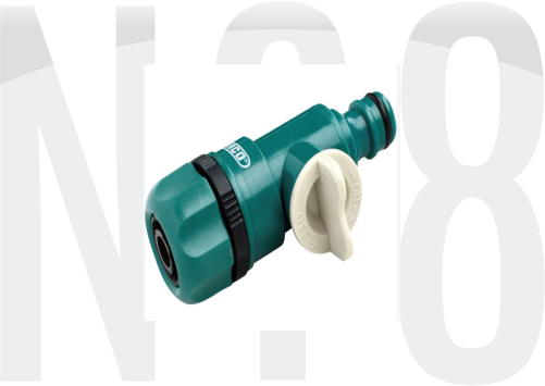 Raco 55253 Vanalı Hortum Ucu, Regülatörü 1/2''