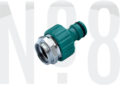 Raco 55304 Erkek (dıştan dişli) ve Dişi (içten dişli) Banyo ve Mutfak Bataryaları İçin Musluk Bağlantısı 1/2''