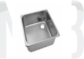 DİKDÖRTGEN EVYE  355x325mm cr-ni
