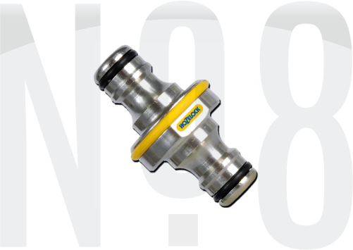 Hozelock 2044H Metal Çift Yönlü Hortum Bağlantısı Birleştirme Adaptörü 1/2''