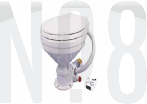 TMC ELEKTRİKLİ MARİN TUVALET  24V (BÜYÜK TAŞ)
