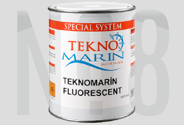 TEKNOMARIN FLUORESCENT - Turuncu Fosforlu boya