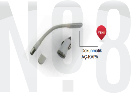 HARİTA LAMBASI USB