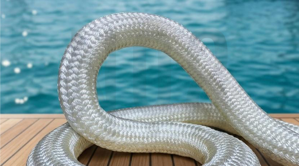 DORİS DOUBLE BRAID MOORING POLYESTER HALAT BEYAZ RENK