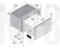 VITRIFRIGO DW70 BTX D.DONDURUCU ÇEKMECELİ, 12/24V 66L