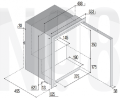 VITRIFRIGO C60iX BUZDOLABI PASLANMAZ, 12/24V, 60LT