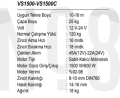 VS1500 DİK IRGAT 10mm 12v