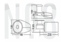 WA1100 DİK IRGAT 8mm 12v