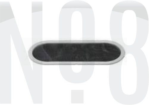 OVAL SİNEKLİK SİYAH