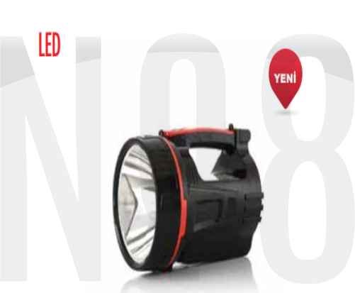 ŞARJLI IŞILDAK LED Lİ
