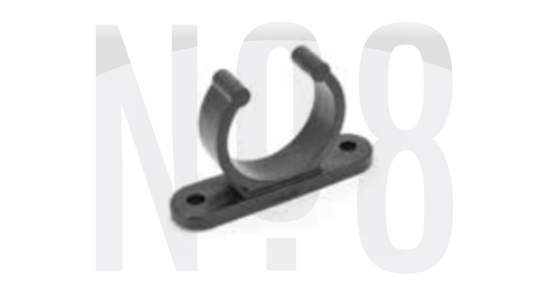 AY KLİPS SİYAH Ø30mm