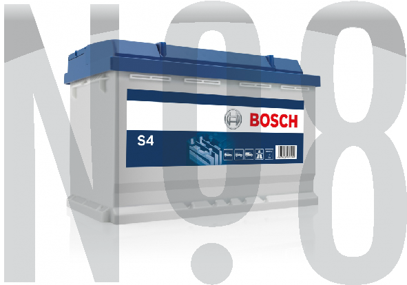 BOSCH S4 - KAPALI SULU - 12V - 60AH - 480CCA