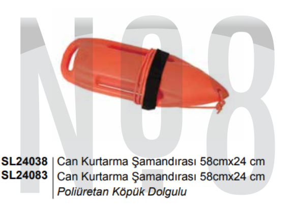 CAN KURTARMA ŞAMANDIRASI 58x24 cm