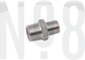 A2 304 Kalite Arinoks Paslanmaz HEX Rediksiyon Nipel 2118