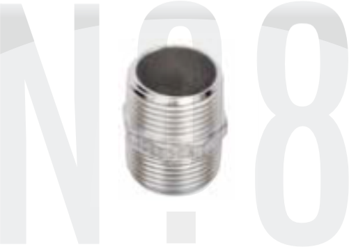 A2 304 Kalite Arinoks Paslanmaz Hex Nipel 2121