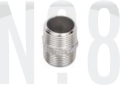 A2 304 Kalite Arinoks Paslanmaz Hex Nipel 2121