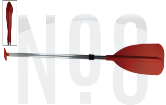 SUB KÜREĞİ TELESKOPİK 170-220cm KIRMIZI