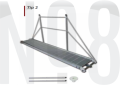 PSR-2S ALÜMİNYUM BASAMAKLI S.PASARELLA  40x250cm