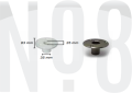 PASARELLA MONTAJ YUVASI Ø25mm PLASTİK