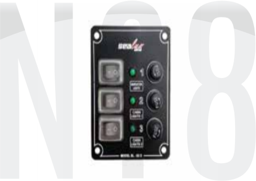 4 ANAHTARLI İZOLELİ DİKEY SWITCH PANEL