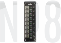 8 ANAHTARLI İZOLELİ DİKEY SWITCH PANEL