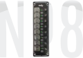 10 ANAHTARLI İZOLELİ DİKEY SWITCH PANEL