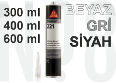 SIKAFLEX 221 - SİYAH - 400 ML KARTUŞ