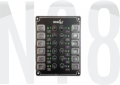 14 ANAHTARLI İZOLELİ KÜÇÜK EBATLI SWITCH PANEL