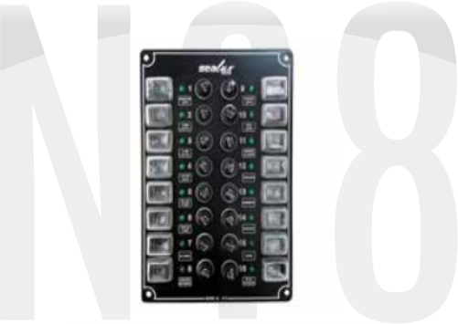 16 ANAHTARLI İZOLELİ KÜÇÜK EBATLI SWITCH PANEL