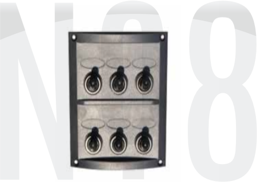 SWITCH PANEL 6 LI İZOLELİ