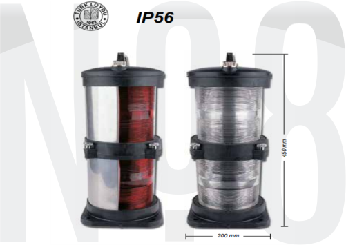 SL100 ÇİFTLİ PUPA FENERİ 135°