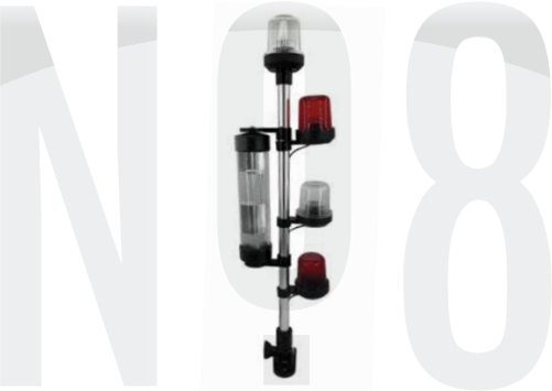 DİREKLİ DEMİRLİ REFLEKTÖRLÜ ARIZA FENERİ SL12 55cm