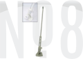 IŞIKSIZ BAYRAK DİREĞİ KATLANIR PLASTİK  38,5cm