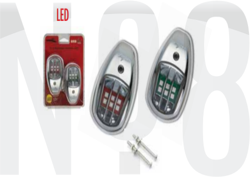 SL10 SEYİR FENERİ İSK/SAN led KROMAJ
