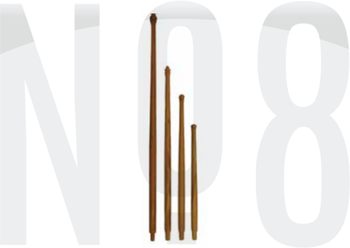 BAYRAK DİREĞİ AHŞAP Ø25mm 75cm