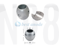 Ağır Tip Şaft Tutyası 127 mm SHX127A Aliminyum Tutya
