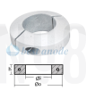 Dar şaft Tutyası 25,4 mm DS254 Tutya