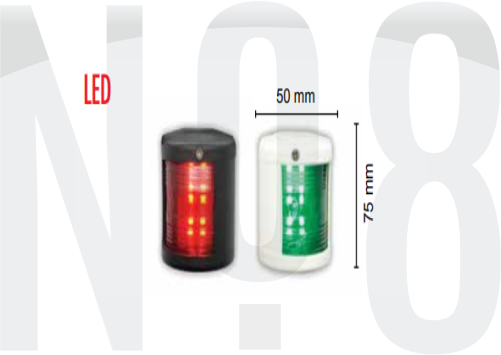 SL12 SANCAK FENERİ SİYAH led 12v