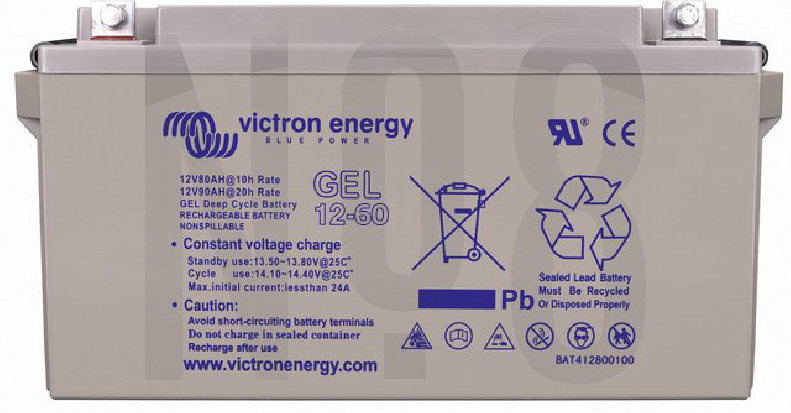 Victron energy jel akü 12V/60Ah Gel Deep Cycle Battery