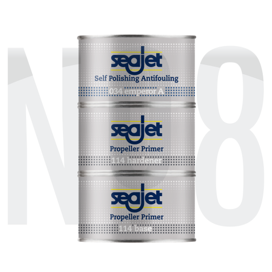 SEAJET PELLER CLEAN TRIPLEPACK  0,50 LİTRE PERVANE ZEHİRLİSİ 3 LÜ SET 70 KNOTA KADAR UYGUNDUR