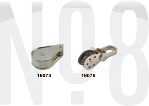 TKB-5 TEKLİ KİLİTLİ cr-ni  BAYRAK MAKARASI 5mm