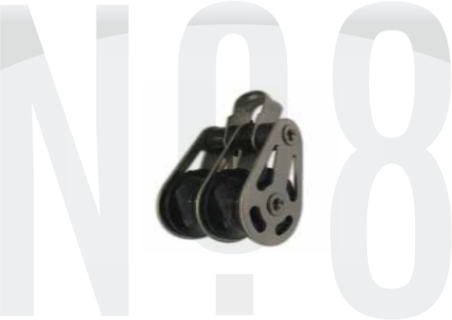 MAKARA 8mm CİFTLİ KROM YANAKLI